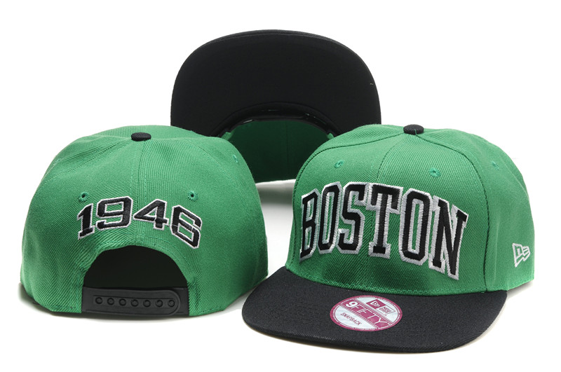 NBA Boston Celtics Green Black Hats